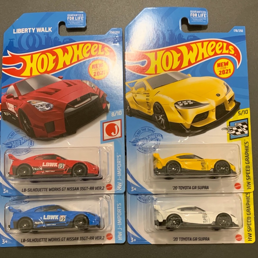 Hot Wheels JDM Recolor Bundle
